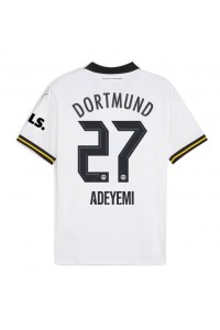 Borussia Dortmund Karim Adeyemi #27 Jalkapallovaatteet Kolmaspaita 2024-25 Lyhythihainen